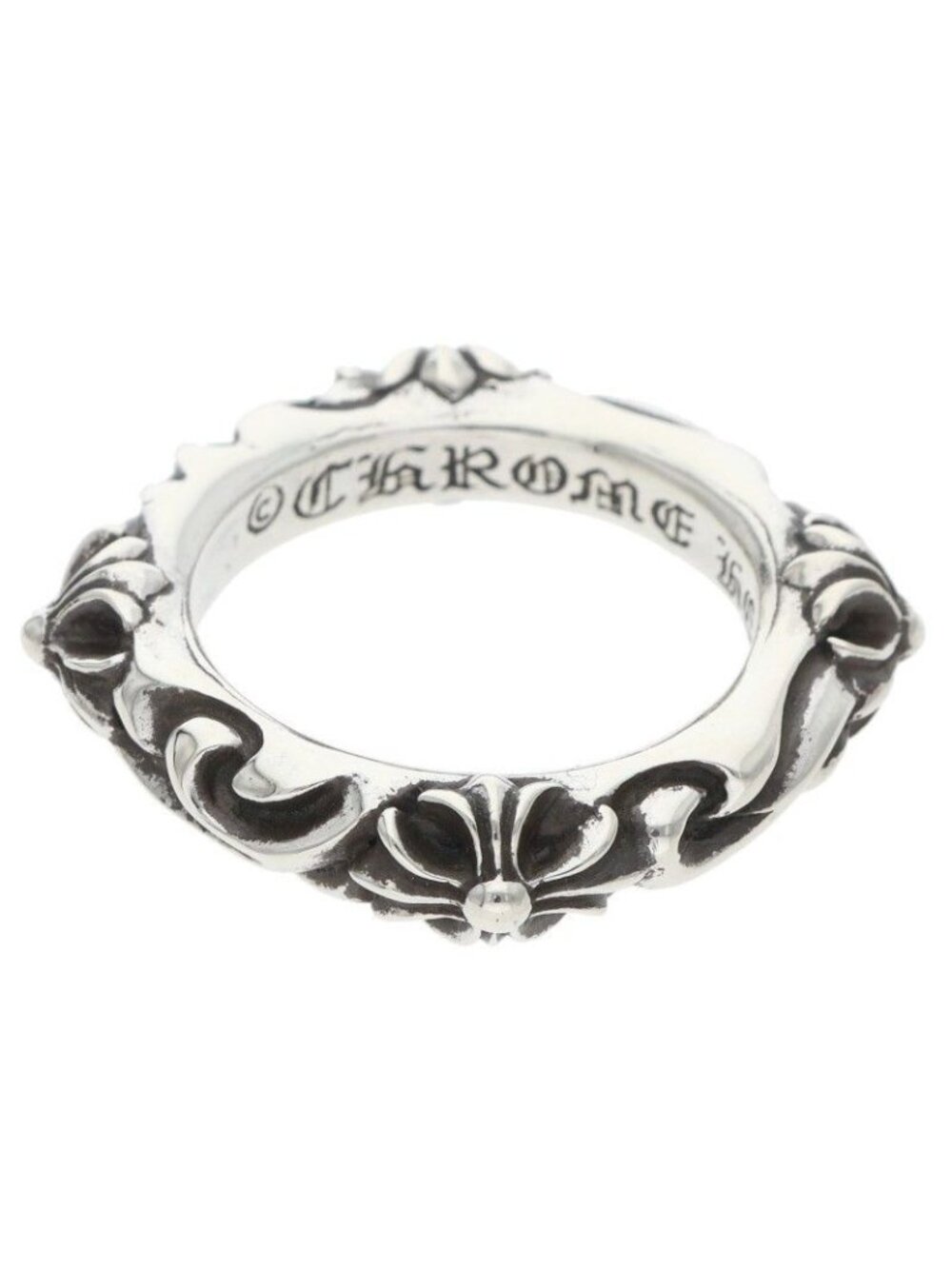 Chrome Hearts Sbt Band Silver Ring